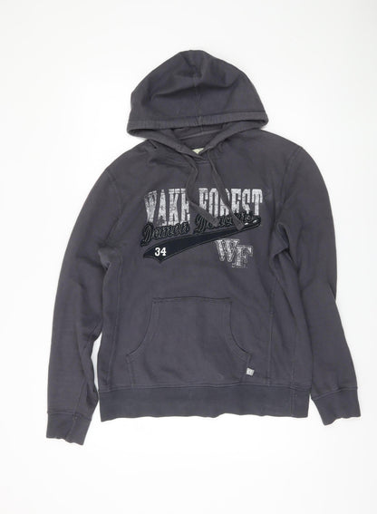 CI Sport Unisex Hoodie Black L Pullover College Logo