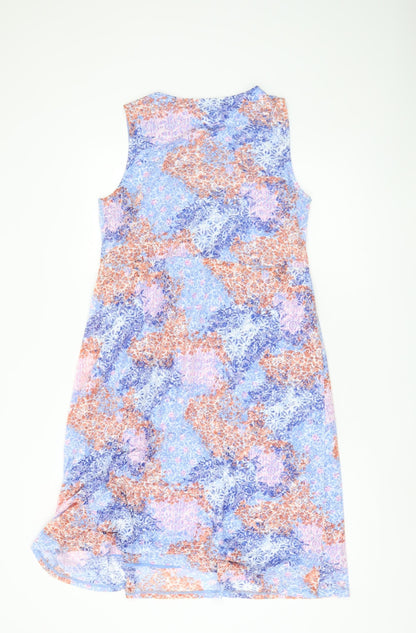 Marks and Spencer Women's Multicoloured V-Neck Dress