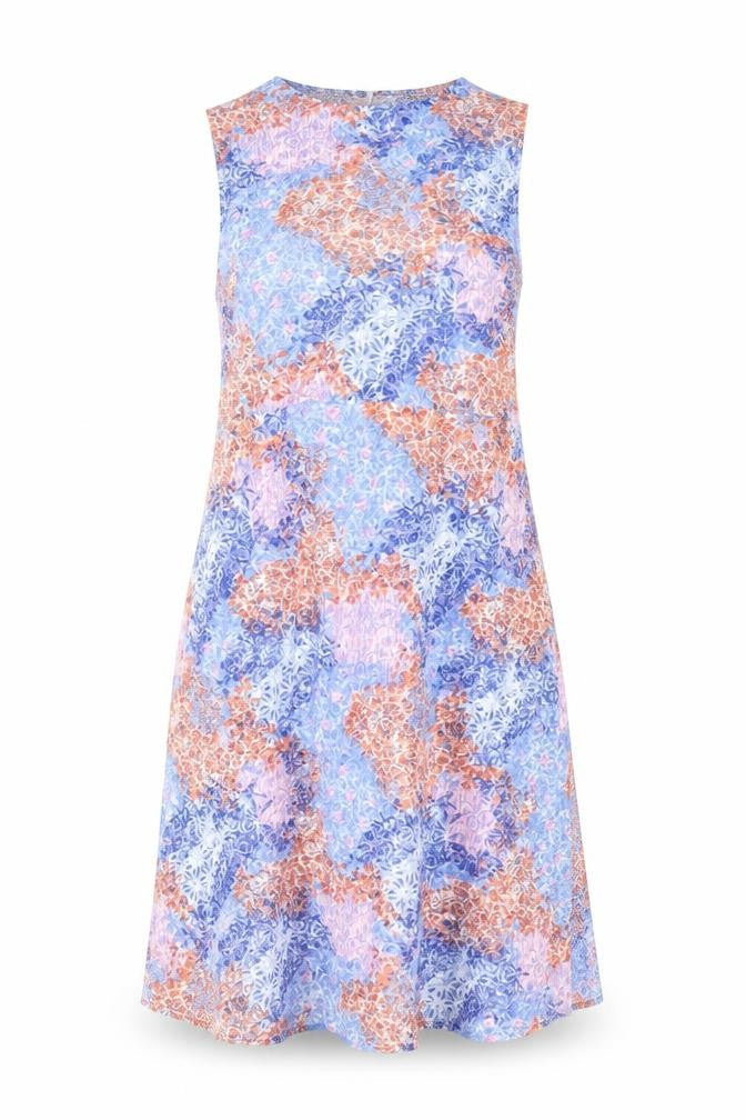 Marks and Spencer Women's Multicoloured V-Neck Dress