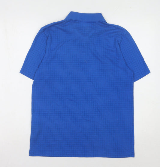 Slazenger Men's Blue Polo Shirt S