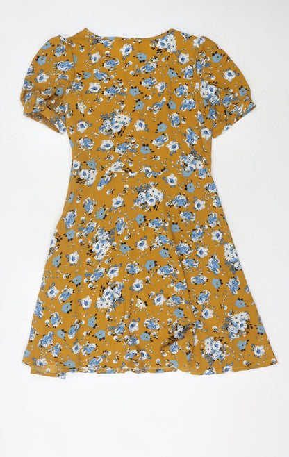 Louche Women's Multicoloured A-Line Dress Size 12