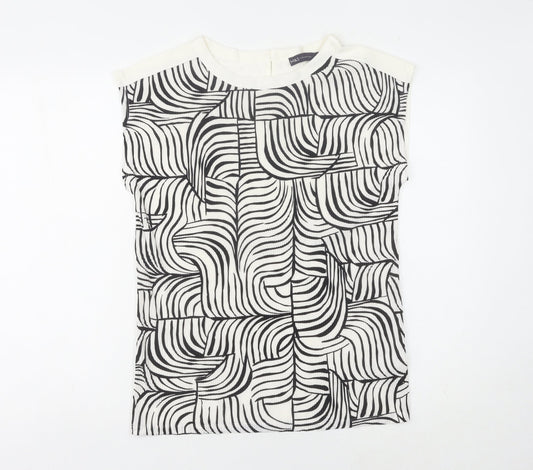 Womens UK Size 14 Marks and Spencer Black Basic T-Shirt
