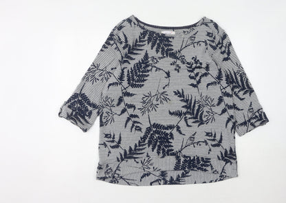 Womens UK Size 16 Marks and Spencer Blue Pullover Jumper