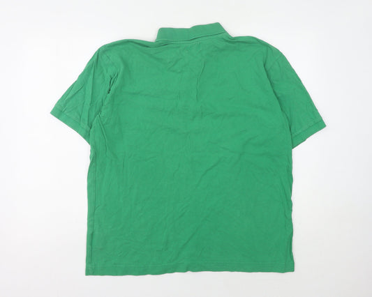 Kappa Men's Green Polo Shirt XL Short Sleeve Logo