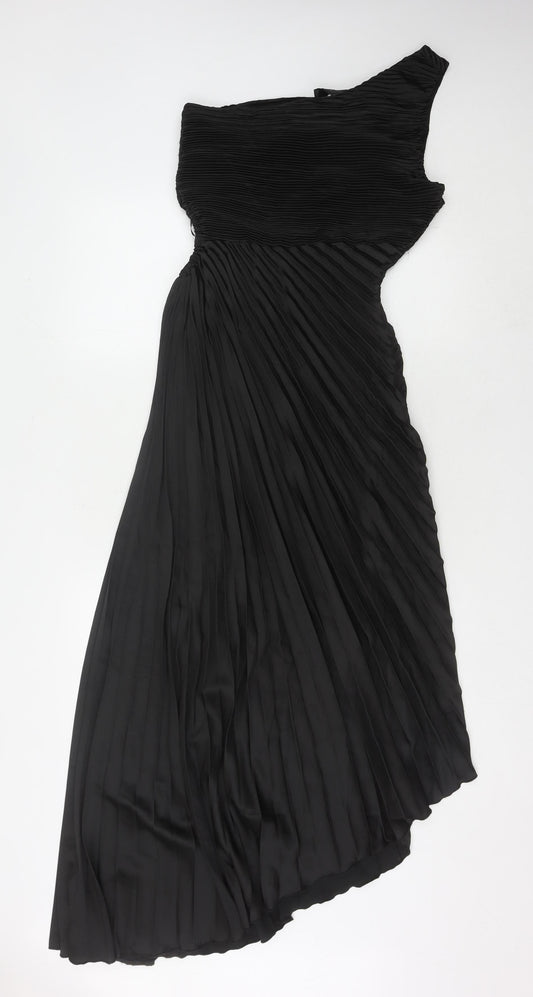 AX Paris Women's Black A-Line Dress Size 10