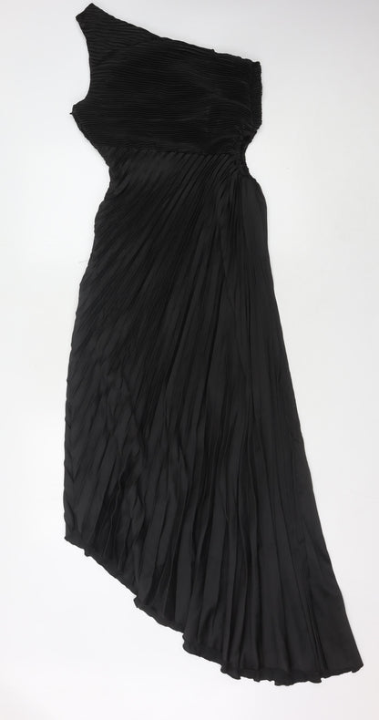 AX Paris Women's Black A-Line Dress Size 10