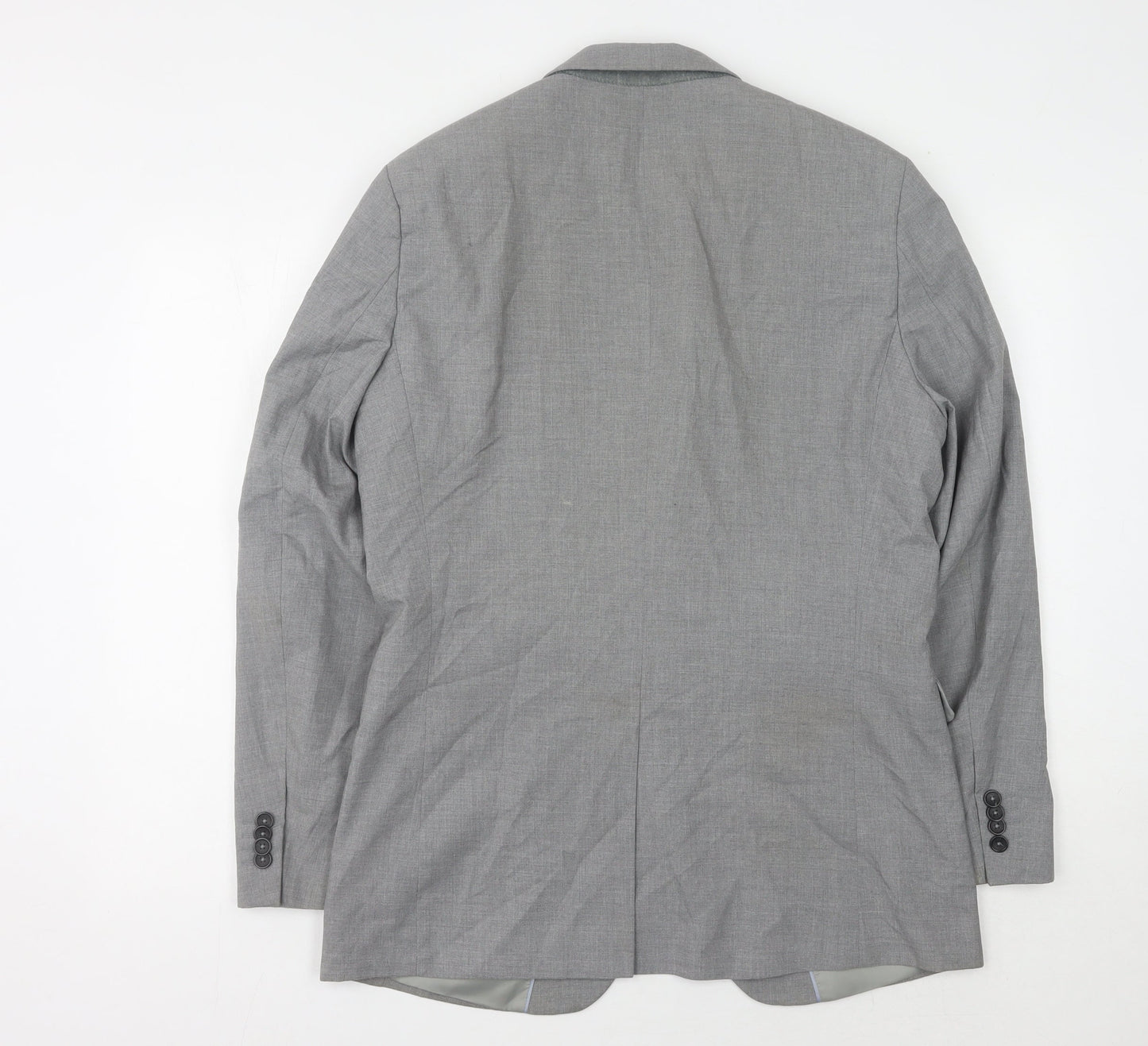 Mens UK Size 40 Banana Republic Regular Grey Suit Jacket