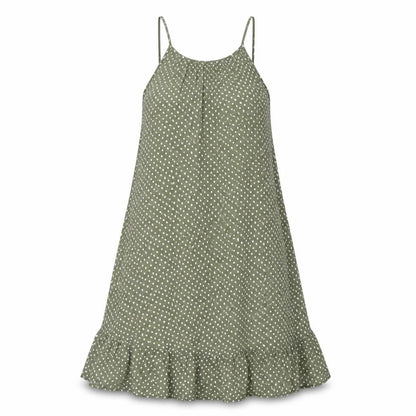 Marks and Spencer Green Polka Dot Dress, Size 10