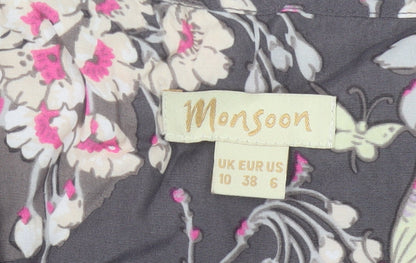 Monsoon Women's Floral A-Line Dress, Size 10