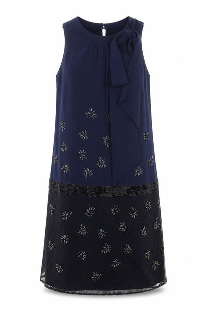 Coast Women's Blue Shift Dress, Size 8, Party Style