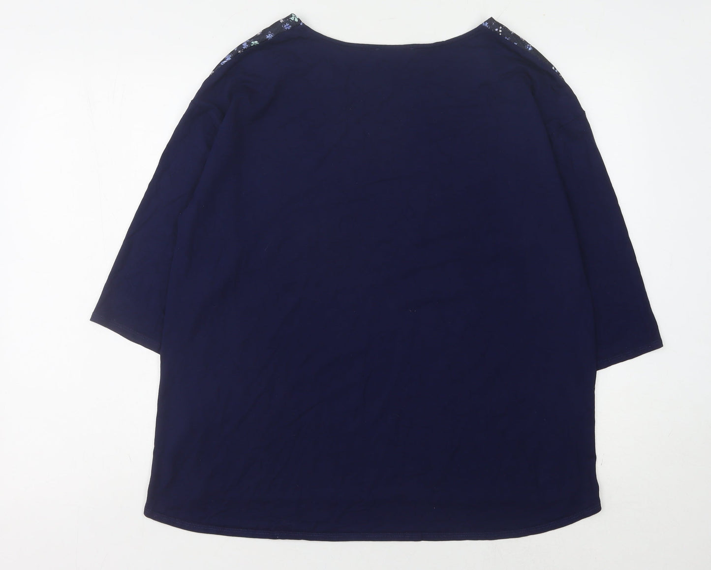 Womens UK Size 16 Marks and Spencer Blue  Blouse
