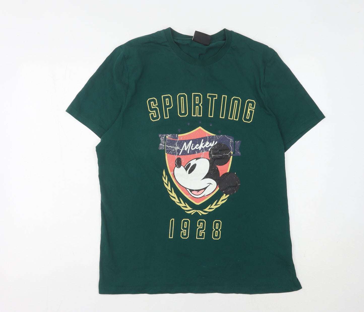 Mens UK Size M Disney Green  T-Shirt