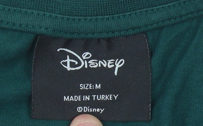 Mens UK Size M Disney Green  T-Shirt