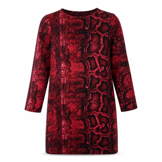 Front view of Principles Women's Multicoloured Animal Print Sheath Dress, size 10