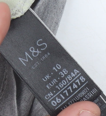 Womens UK Size 10 Marks and Spencer Multicoloured Basic T-Shirt