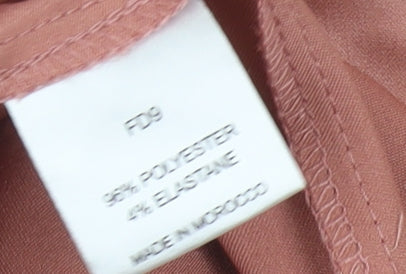 First Distraction Women's Pink Sheath Dress Size 14