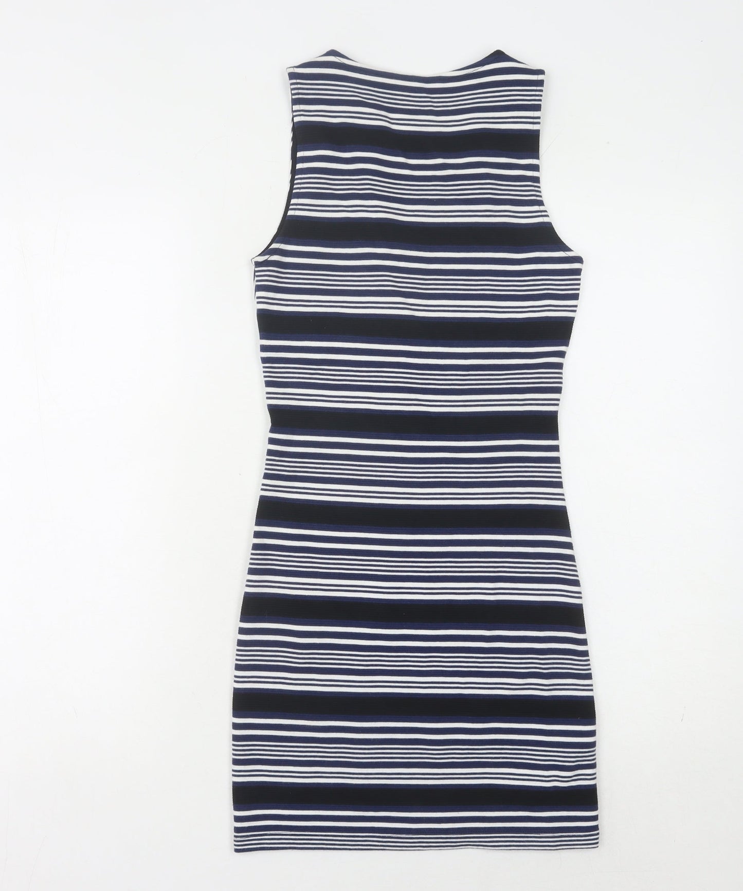 MNG Women's Multicoloured Striped Bodycon Dress XS