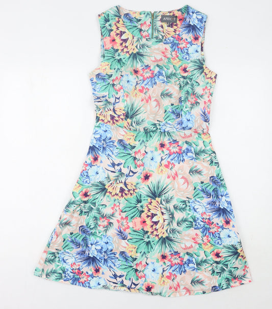 Apricot Women's Multicoloured A-Line Dress S
