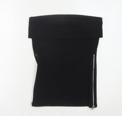 Womens UK Size UK 10 Zara Black  Blouse