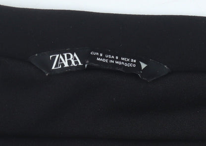 Womens UK Size UK 10 Zara Black  Blouse