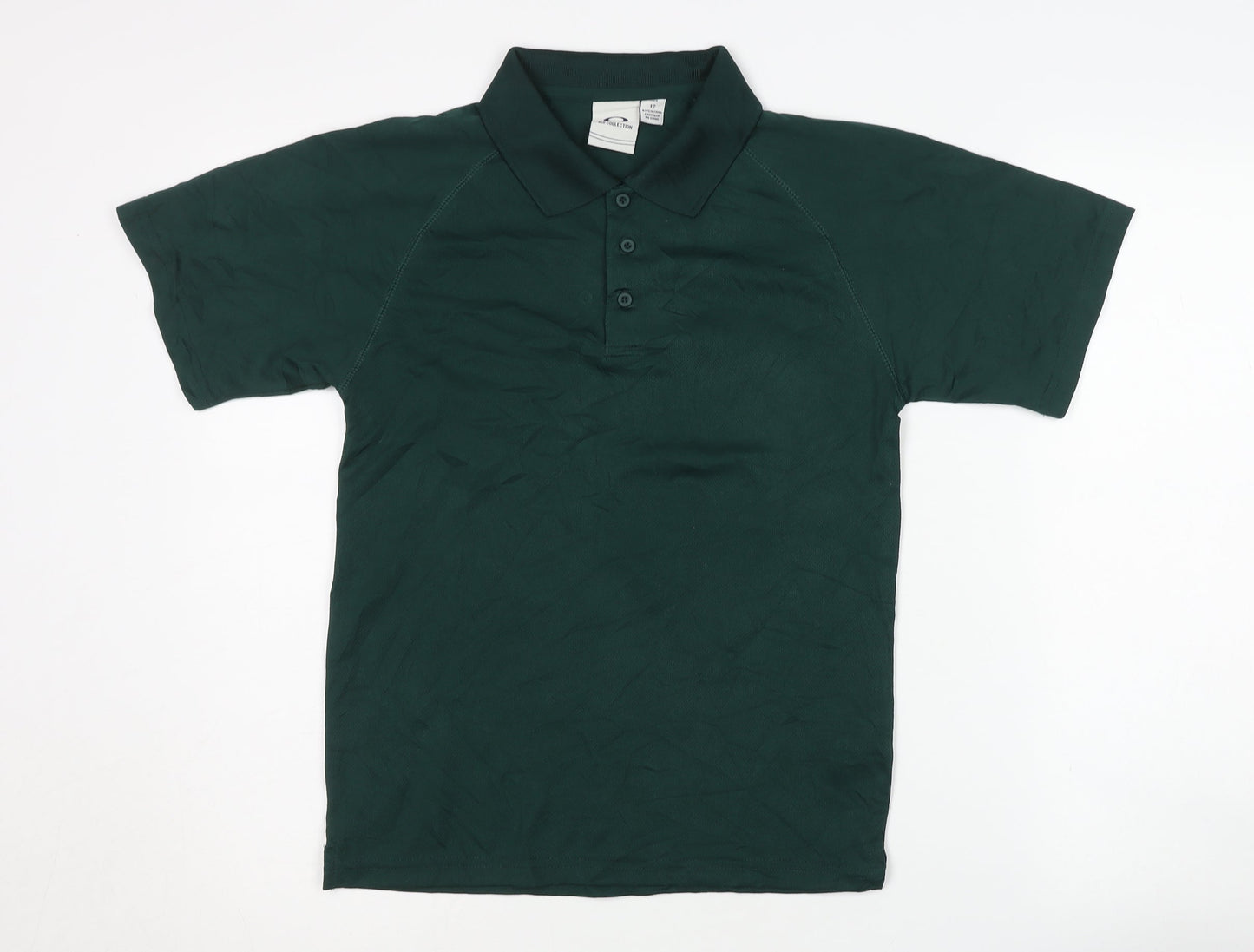 Biz Collection Boys Green Polo Shirt Size 12