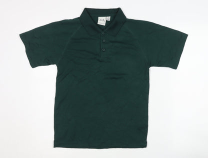 Biz Collection Boys Green Polo Shirt Size 12