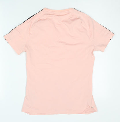 Adidas Women's Pink T-Shirt Regular Fit S