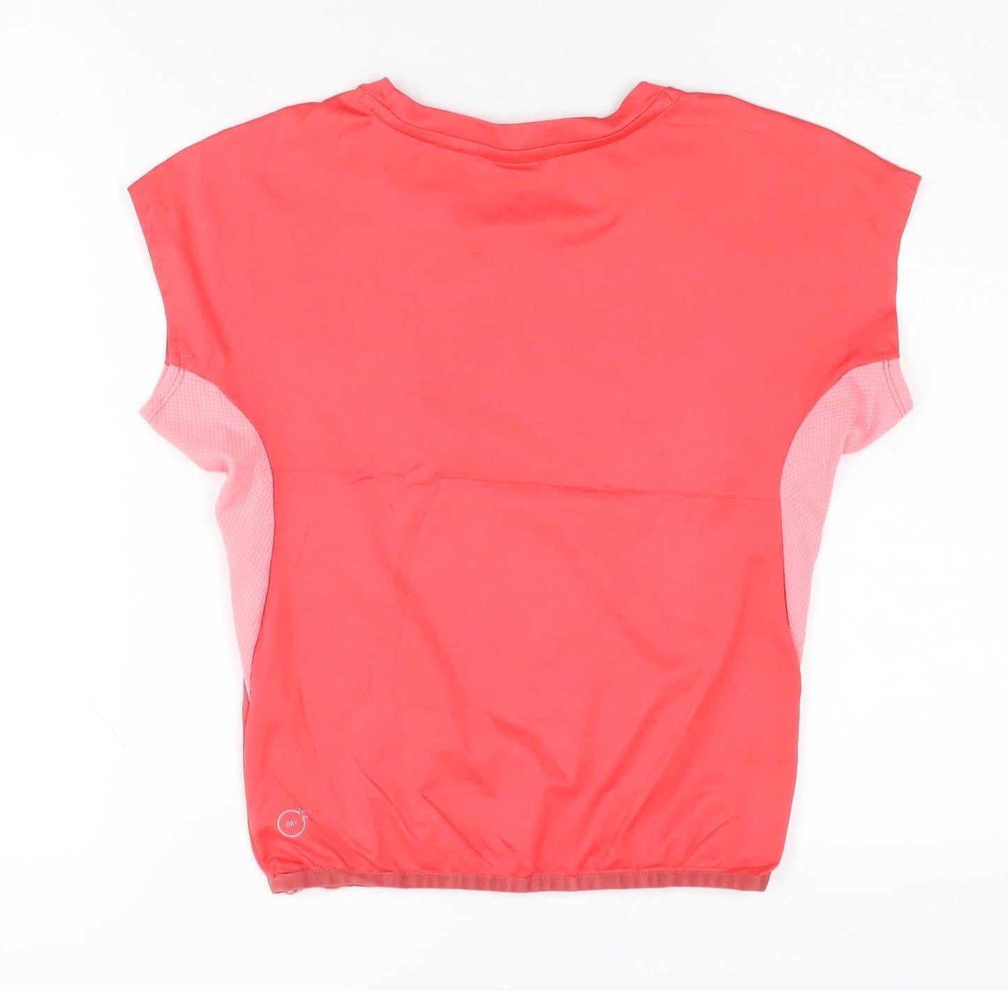 Puma Womens Red Activewear Top Size 10