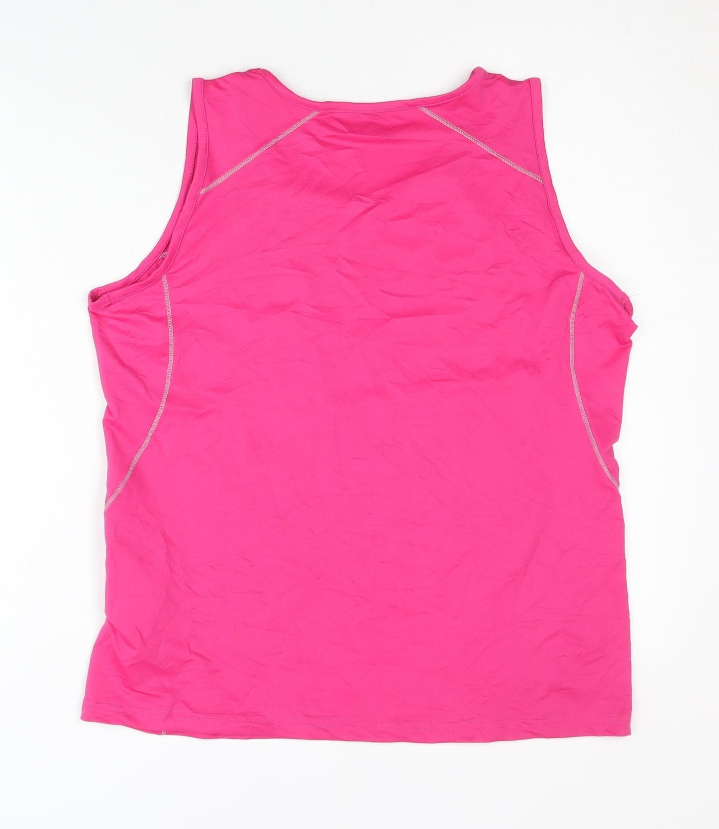 SHAMP Women's Pink Tank Top Medium for Gym or Running