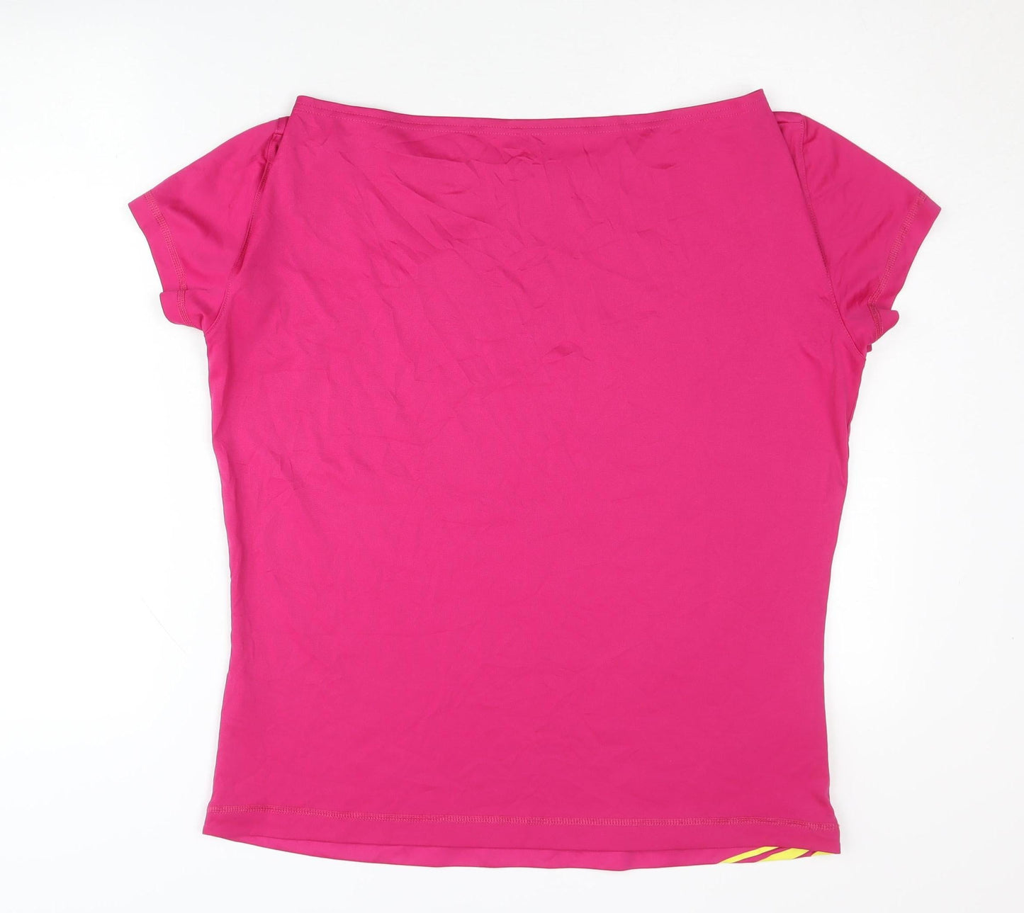 Reebok Women's Pink XL Basic T-Shirt for Gym