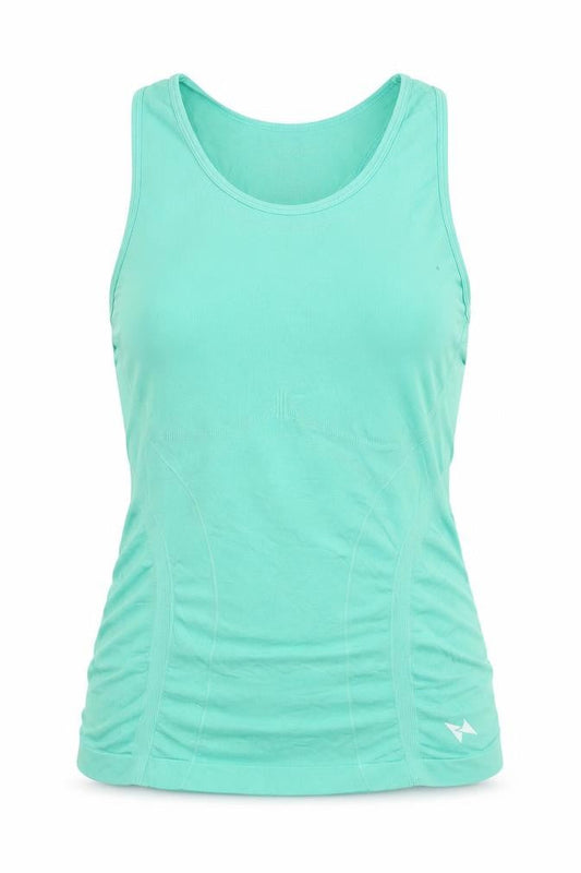 Shamp Women's Green Tank Top M - Gym & Training