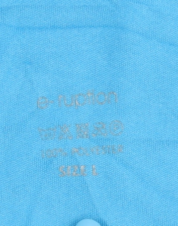 e-nution Women's Blue Racerback Tank Top, Size L