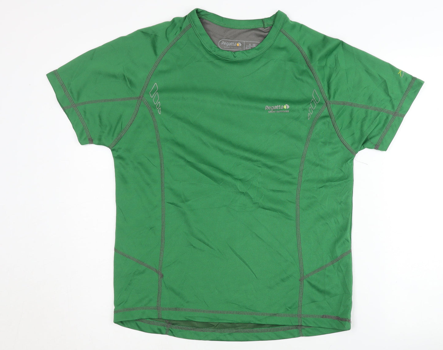 Regatta Green Unisex Active T-Shirt, Size 12