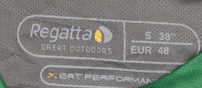 Regatta Green Unisex Active T-Shirt, Size 12