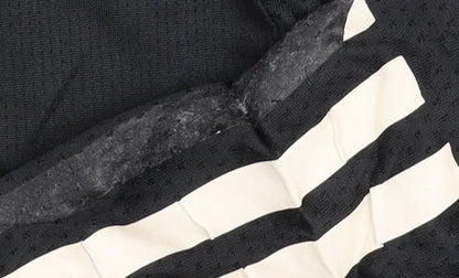 Adidas Women's Black T-Shirt, S, Running, Breathable