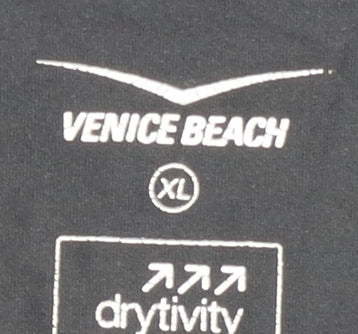 Venice Beach Women's Black XL Jersey Top
