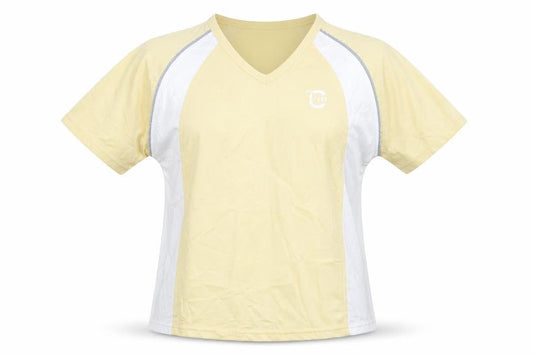 Movement Session Unisex Yellow Activewear T-Shirt Sz 16