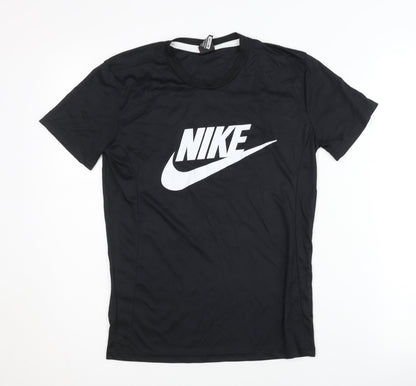 Nike Women's Black XS Athletic Fit T-Shirt