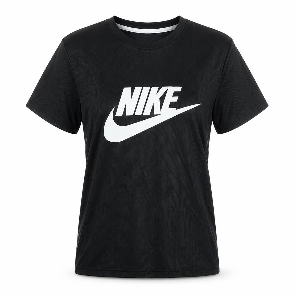 Womens UK Size XS Nike Black Running & Jogging Gym & Training T-Shirt