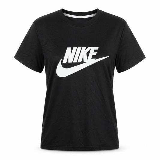 Womens UK Size XS Nike Black Running & Jogging Gym & Training T-Shirt