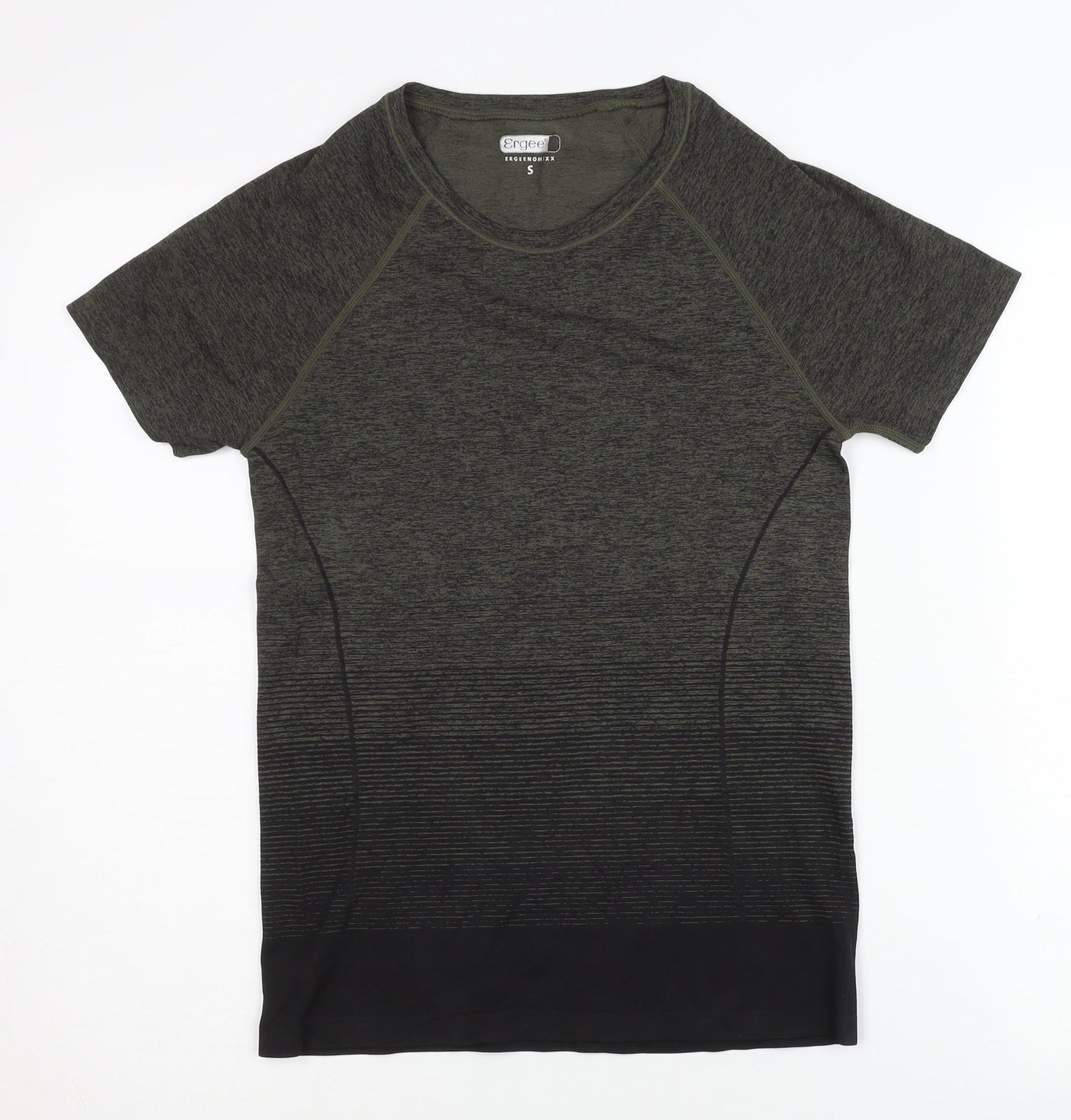 Ergee Women's Green Athletic T-Shirt, Size S