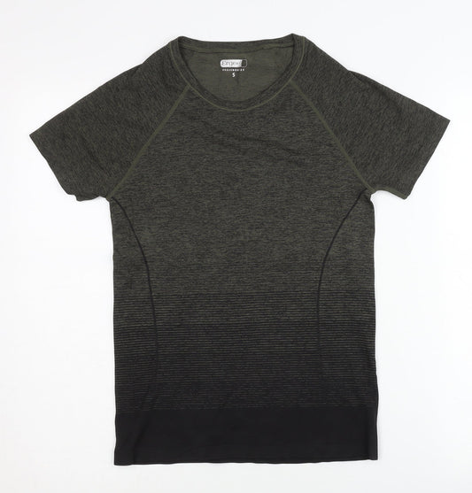 Ergee Women's Green Athletic T-Shirt, Size S