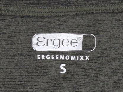 Ergee Women's Green Athletic T-Shirt, Size S