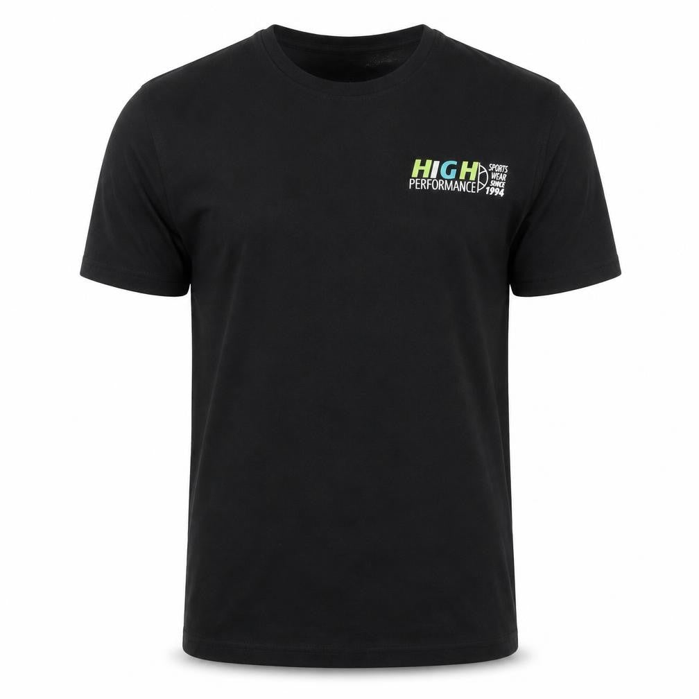 Mens UK Size S Identic Black  T-Shirt
