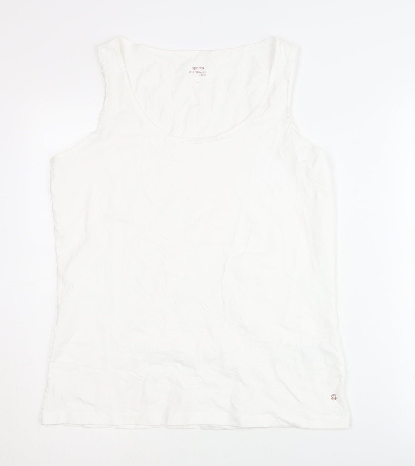 Tchibo Women's White Tank Top L