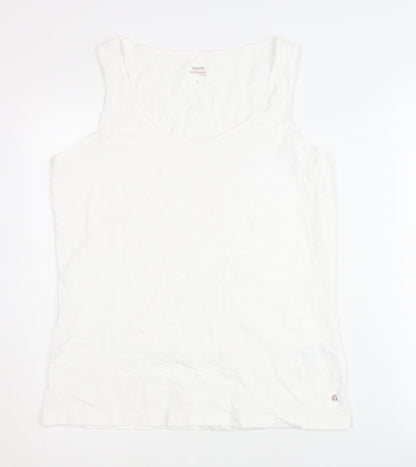 Tchibo Women's White Tank Top L