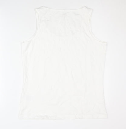 Tchibo Women's White Tank Top L