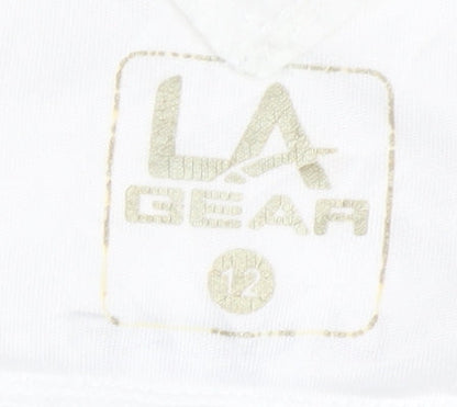 LA Gear Women’s White Tank Top Size 12