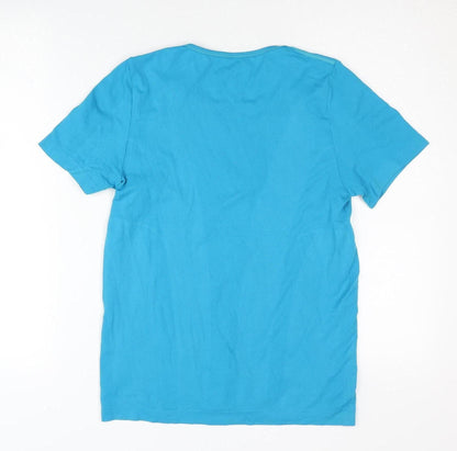 Sport Tech Blue Unisex T-Shirt Size 12