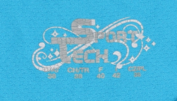 Sport Tech Blue Unisex T-Shirt Size 12